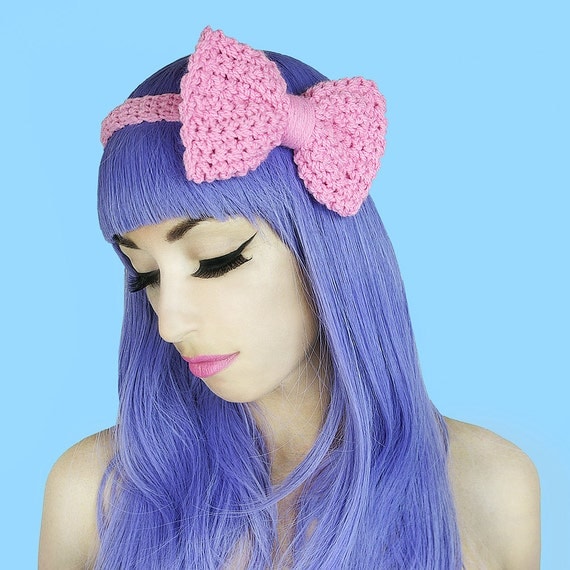 Ballet Pink Big Bow Headband