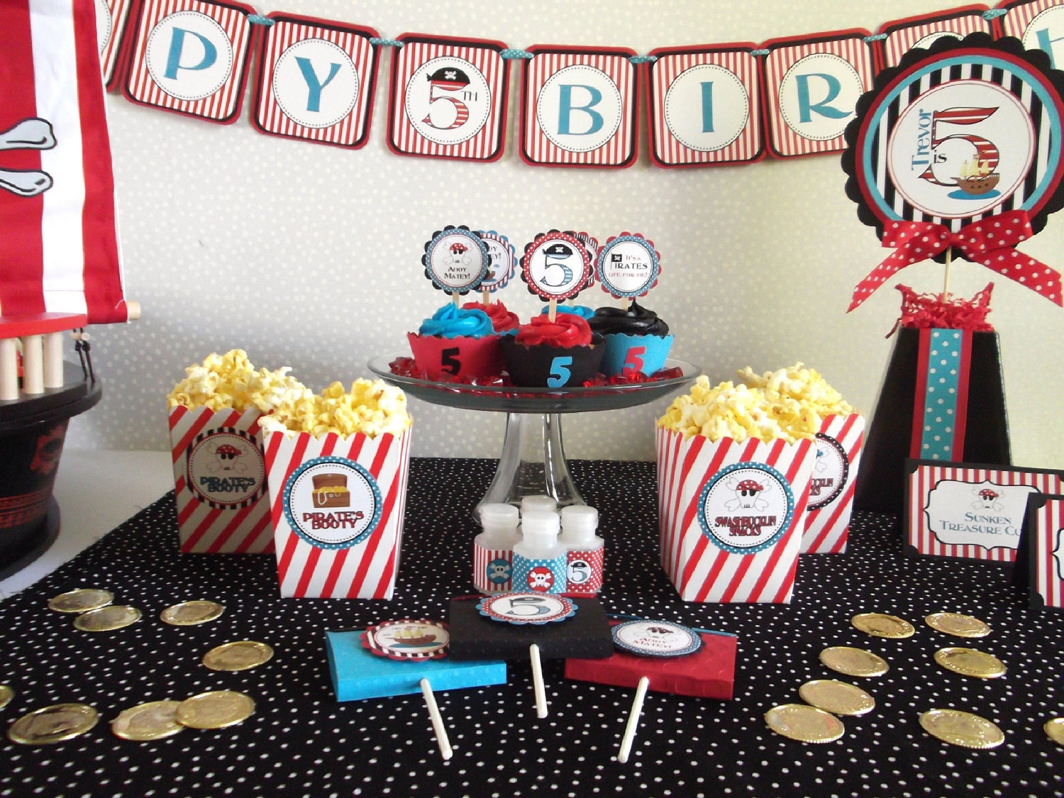 MEGA Pirate Birthday Party Package for 16