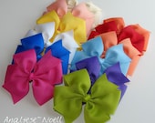 Pinwheel Hair Bows (Large) --You pick 12--