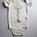 Organic Onesie - Hand Screen Printed American Apparel Baby Onesie - Leg Lamp - It's a Major Award (You pick size)
