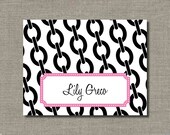 Pretty Chains Folded Note Cards - Set of 12 - by Flair Designery Il_170x135