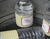 Printable Personalized Water Bottle Labels for Weddings, Birthdays, Holidays and more by Flair Designery Il_170x135