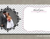 Vintage Love - Printable Wedding Photo Thank You Card Il_170x135