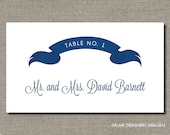 Wedding Banner Place Card - Set of 100 - Any Color, for Weddings, Parties, Events and more by Flair Designery Il_170x135