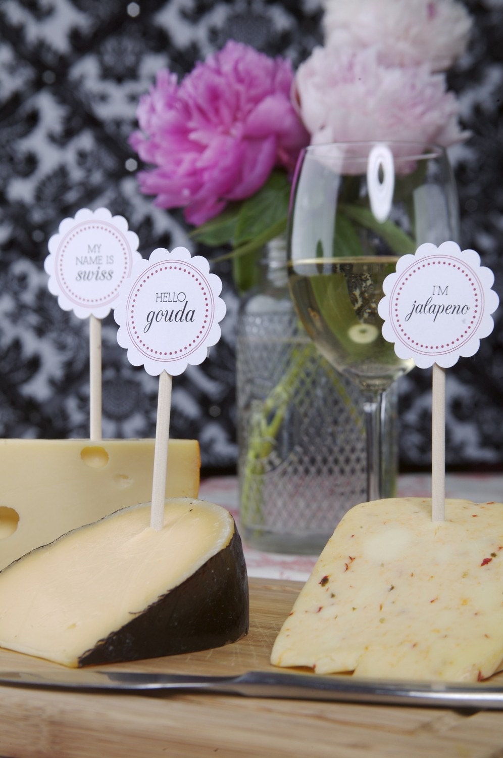 Fabulous Food Party - Printable Toppers/Labels/Favor and Gift Tags