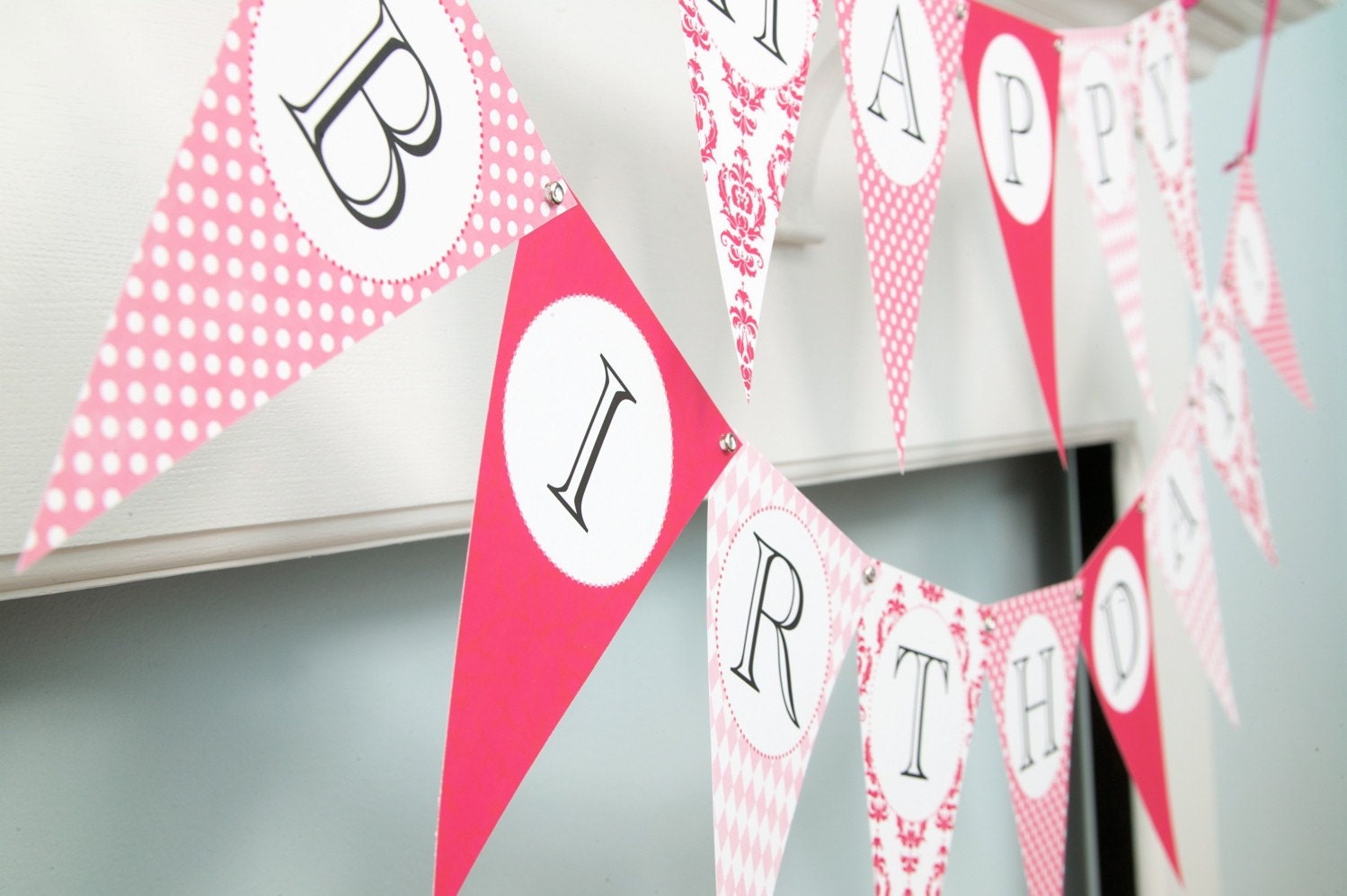 Custom Banner - Happy Birthday - You Choose Fonts and Colors from Flair Designery Il_570xn
