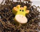 Set of 3 Giddy Giraffe Soap Safari Zoo Animal Kids Party Favors  Fun Girl Boy Gift