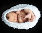 Heavenly White Baby Bowl Newborn Egg
