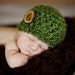 Grass Green Newborn Baby Beanie Hat