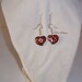 Glass Heart Container Earrings with 14K Gold Hooks Legend of Zelda Twilight Princess Custom OOAK One of a Kind by TorresDesigns