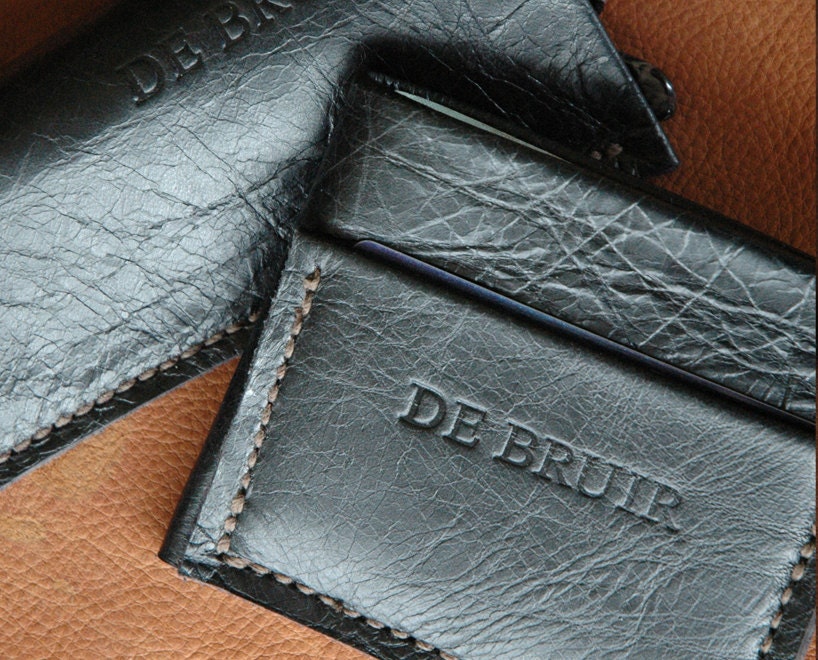 Leather Wallet, Cash and credit card holder
