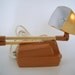 Vintage Desk Table Light Lamp Adjustable Folding Arm Neck Flexable Made in Japan