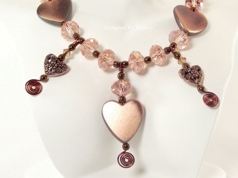 My Heart Swirls for You Necklace and Earring Set