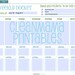 EDITABLE Weekly Docket