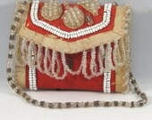 Unusual Stunning Antique Pin Cushion Purse Style