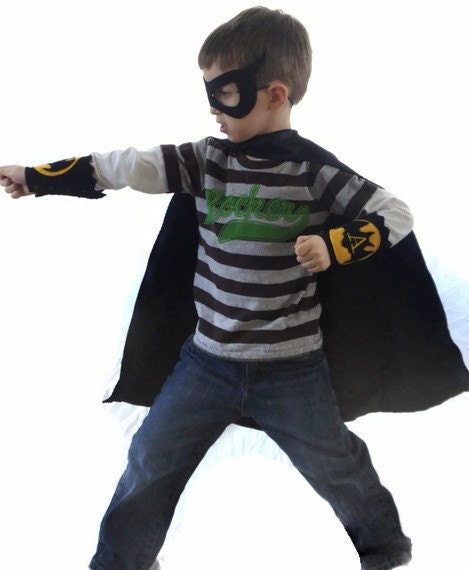 The Ultimate Bat Superhero Cape Pack with Cape, Cuffs, and Mask