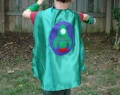 Custom Embroidered Space Ranger Cape Pack with Cape, Cuffs, and Mask