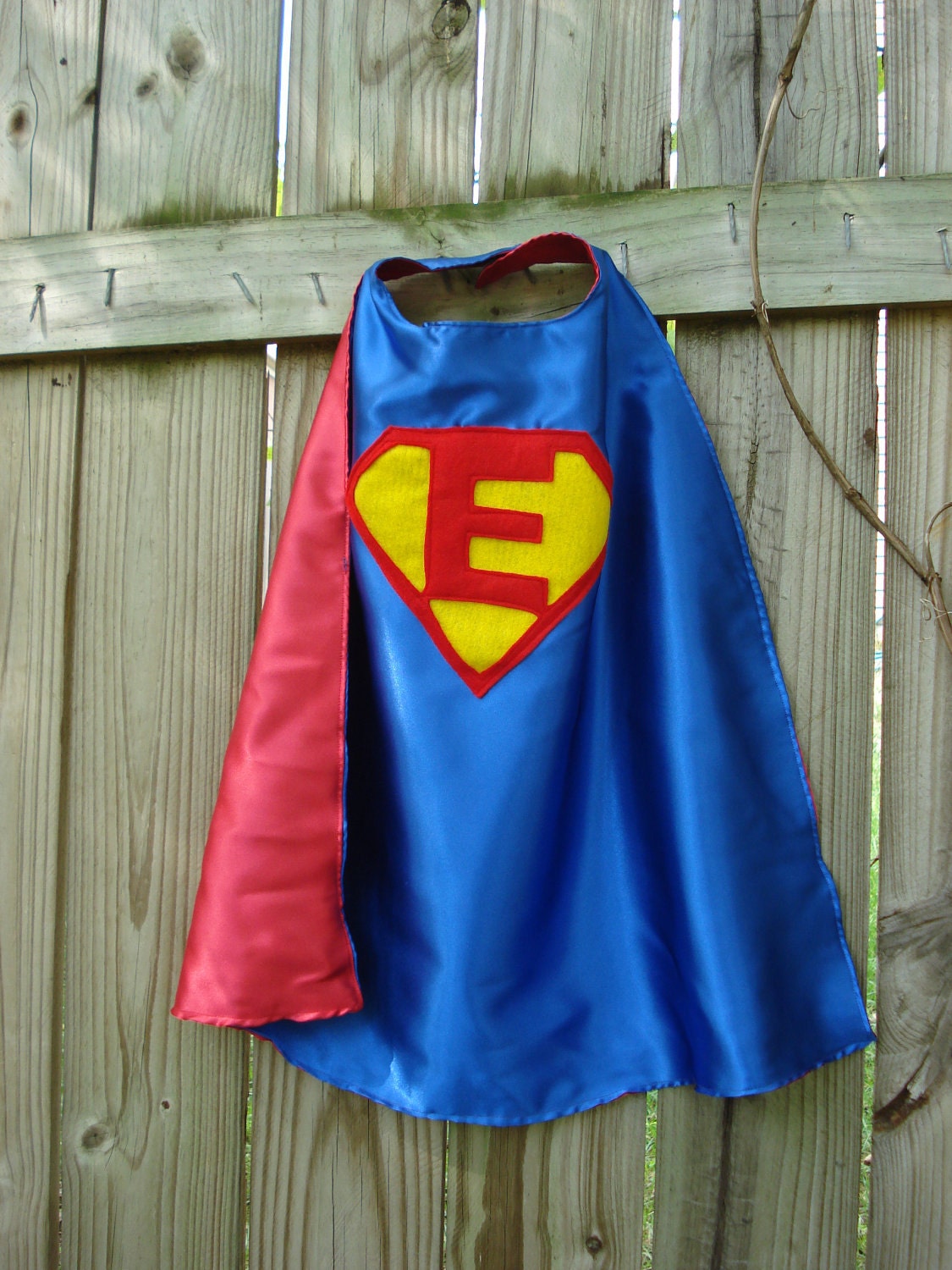 Custom Initial Superhero Cape