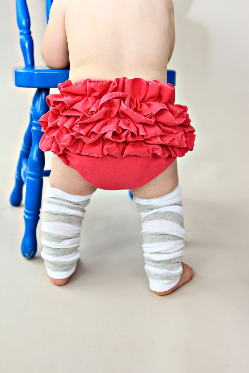 Ruffle bottom Bloomers in Dark Pink READY TO SHIP convo me for sizes