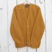 60s Vintage Men's Acrylic / Mohair Cardigan - LARGE