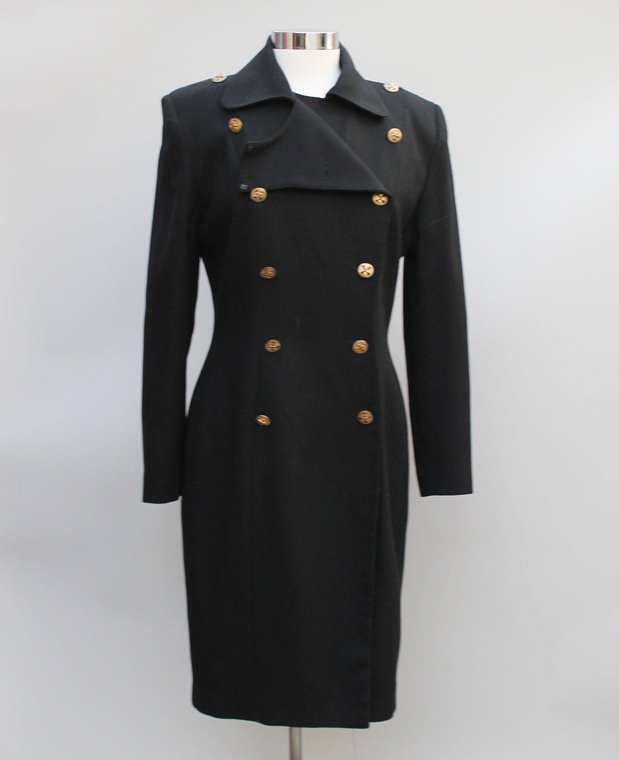 80s Vintage Ann Taylor Wool Jacket - MEDIUM / large
