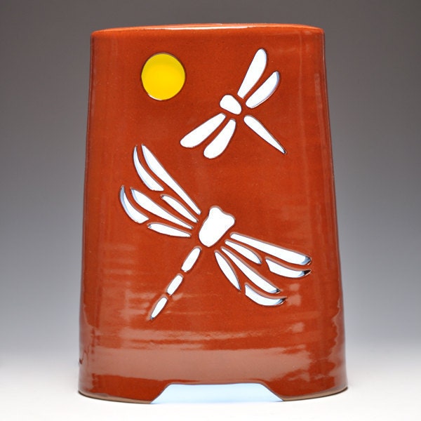 DRAGONFLIES (LED-Illuminated Lantern)