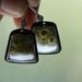 RESERVED Ocean Jasper Sterling Silver Drop Earrings... Anemone Garden