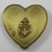 Vintage USN Sweetheart Compact WWII Gold Tone