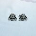 Mens Bowling  Cuff Link and Tie Tac Set 1960s NEW OLD STOCK...csc10