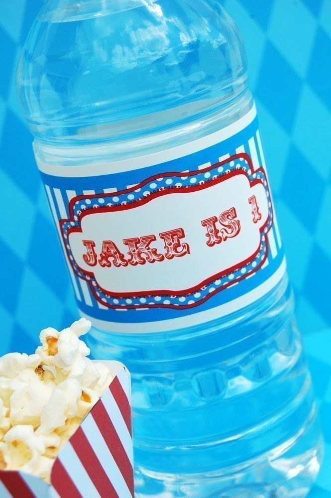 Vintage Carnival Printable Water Bottle labels Il_570xn