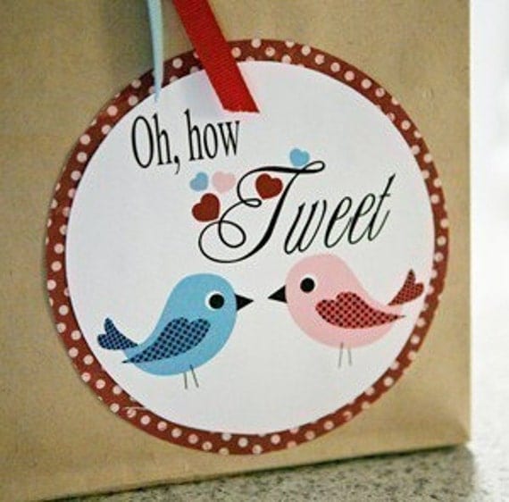 Love Birds Party Circles - Printable Il_570xn