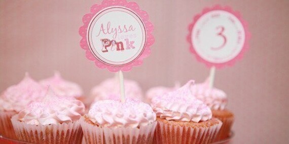 The Pink Party Circles Il_570xn