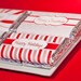 Red and White Printable Candy Wrappers