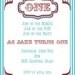 Vintage Carnival Printable Editable Invitation