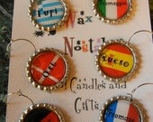 Say Cheese Wine Charms