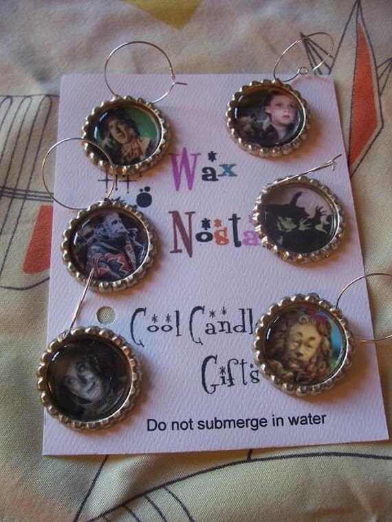 Wizard of Oz Wine charms