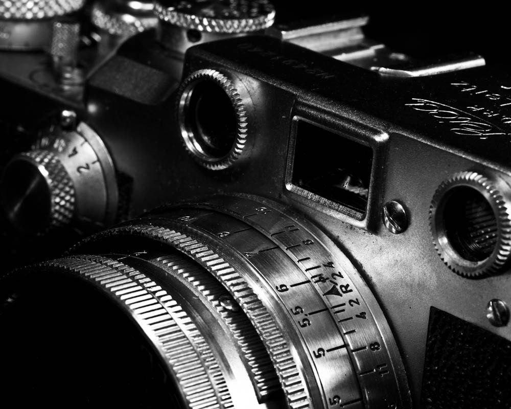 Vintage Camera Print  - 8x10 Fine Art Black and White Photograph