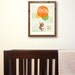 Personalized children's art features a bear and a tiny bird hanging from balloons with your newborn's name and birth stats