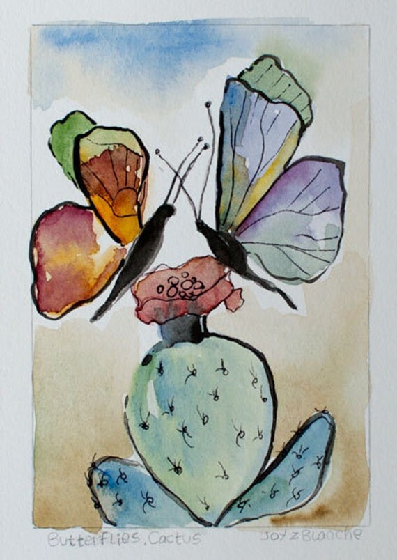 Butterflies In Watercolor