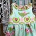 Girls Spring Easter Dress- Garden District Seafoam