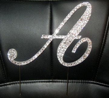 Letter A Cake Topper