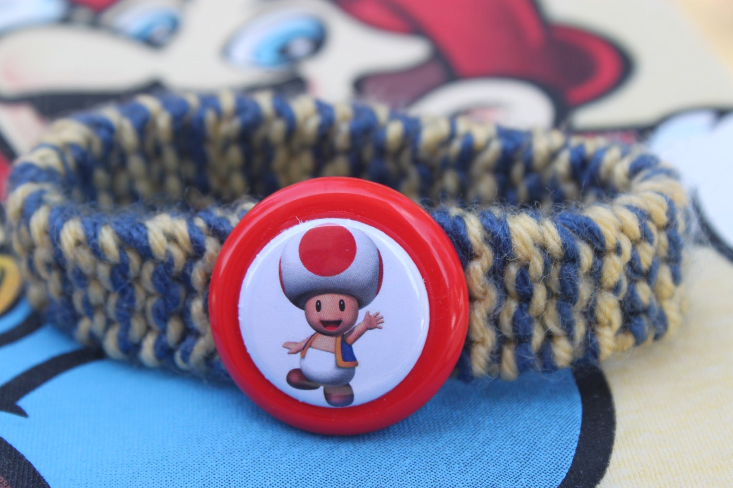 Toad Kitty Collar