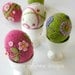 PATTERN-BOOKLET. A Knit & Felt Wool Eggs Pattern