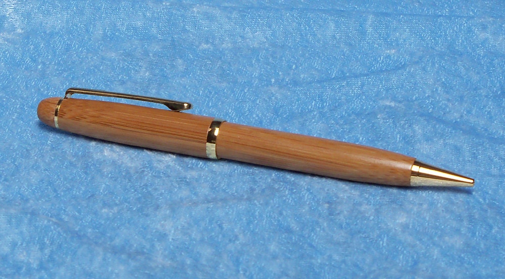 Mechanical Pencil, bamboo, custom engraved