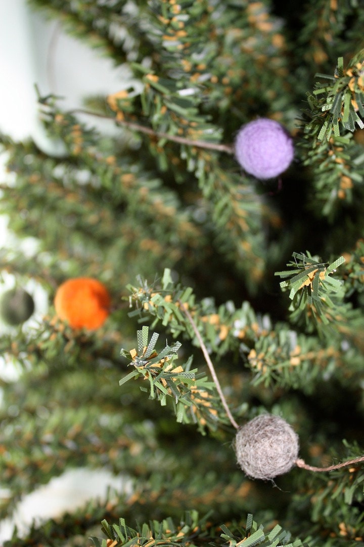 Pick your favorite colors for felt ball garland home decor 15-18mm small felt balls