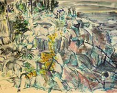 Little White Head in Snow, Monhegan