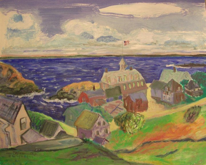 Monhegan Village, Monhegan Island