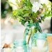 10 Vintage BLUE Ball Mason Jars