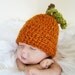 My Little Pumpkin Baby Hat - Photography Prop