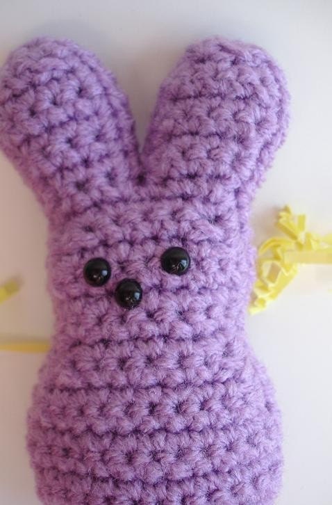 2 Easter Peep Marshmallow Bunnies